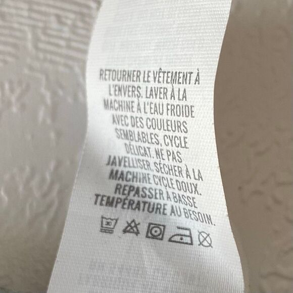 Aerie Waffle Knit Bralette – Women’s Medium Gray Deep V Soft Lounge Bra - Picture 5 of 8